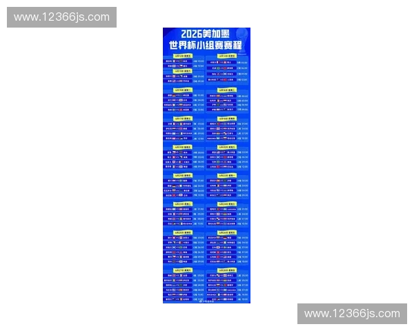2026年世界杯亚洲区预选赛完整赛程与关键比赛时间安排